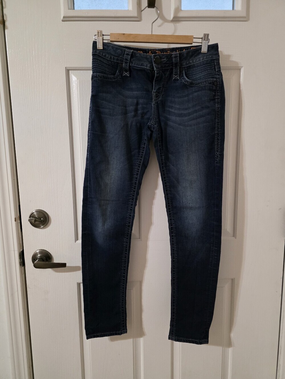 Rock Revival Size 27 Women’s Dark Blue Stretch Denim Jeans